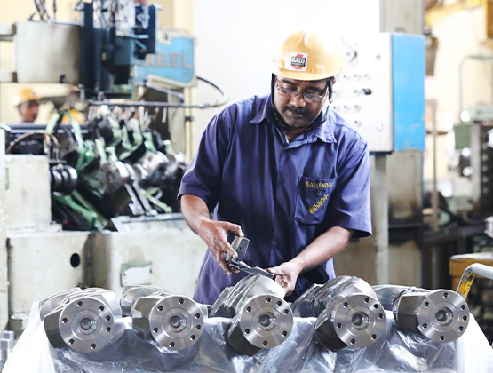 fully finished forged crankshafts - Balu Industries